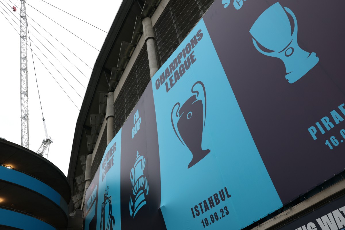 Manchester City's fight for Champions League qualification continues against Leicester City