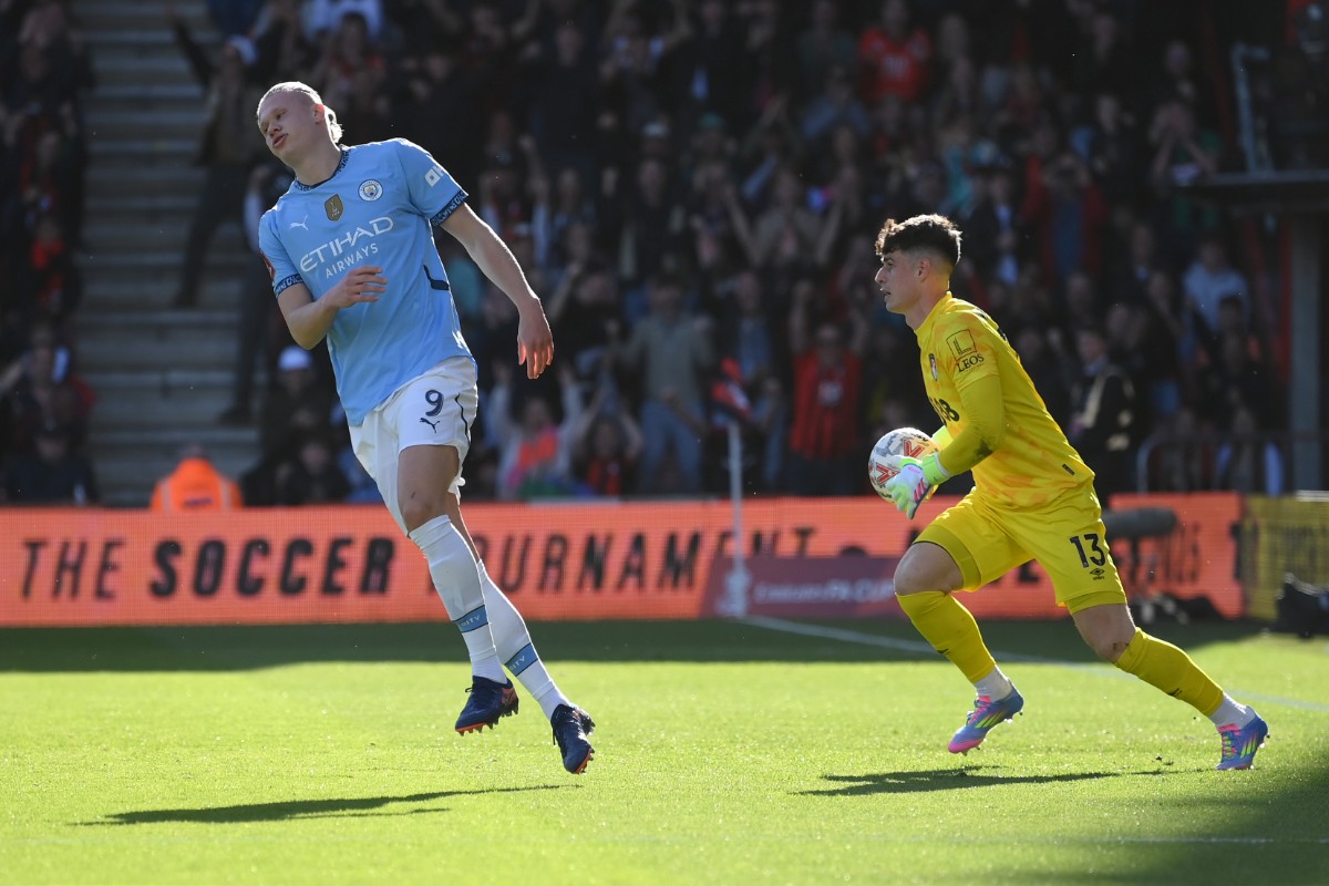 Erling Haaland could start for Manchester City this weekend.