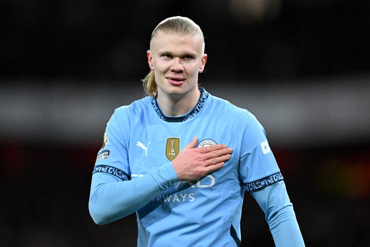 Erling Haaland figures to be a huge part of the future for Manchester City.