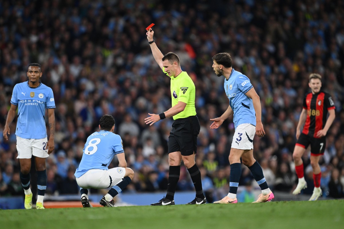 Manchester City will be without Mateo Kovacic for today's match due to suspension.