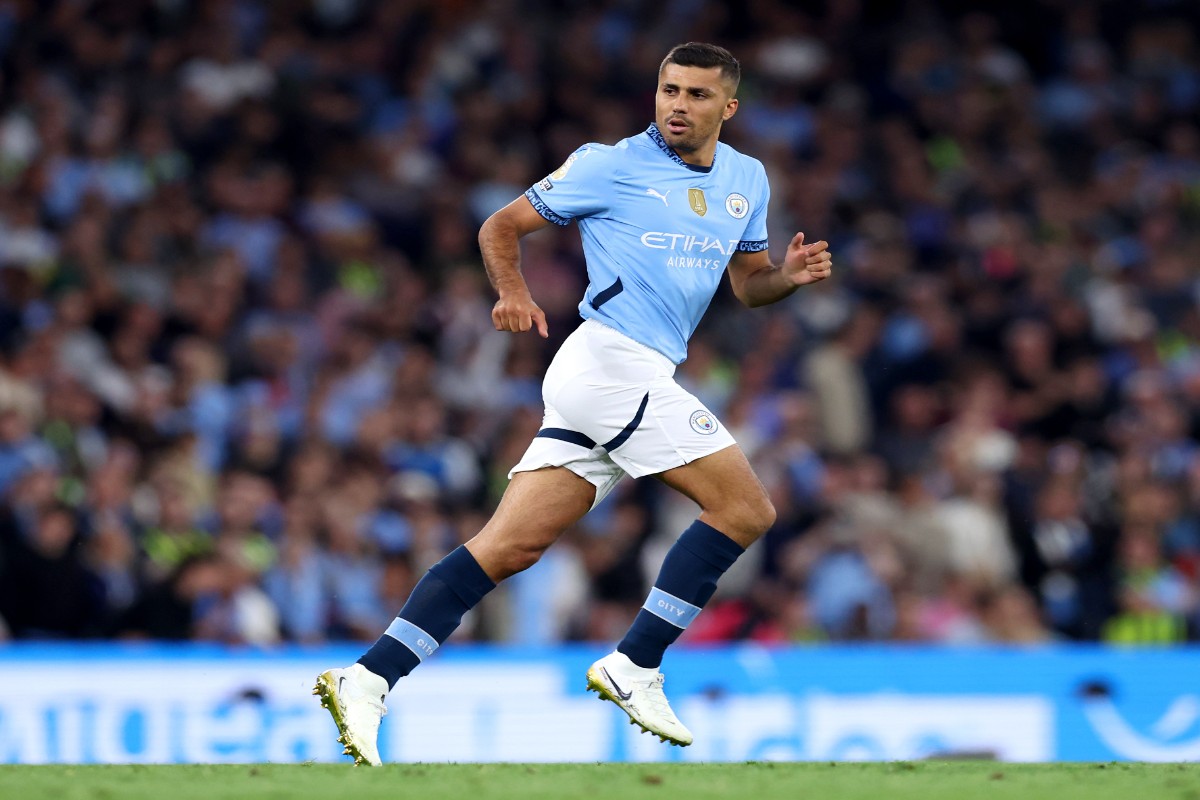 Rodri finally returned for Manchester City tonight.