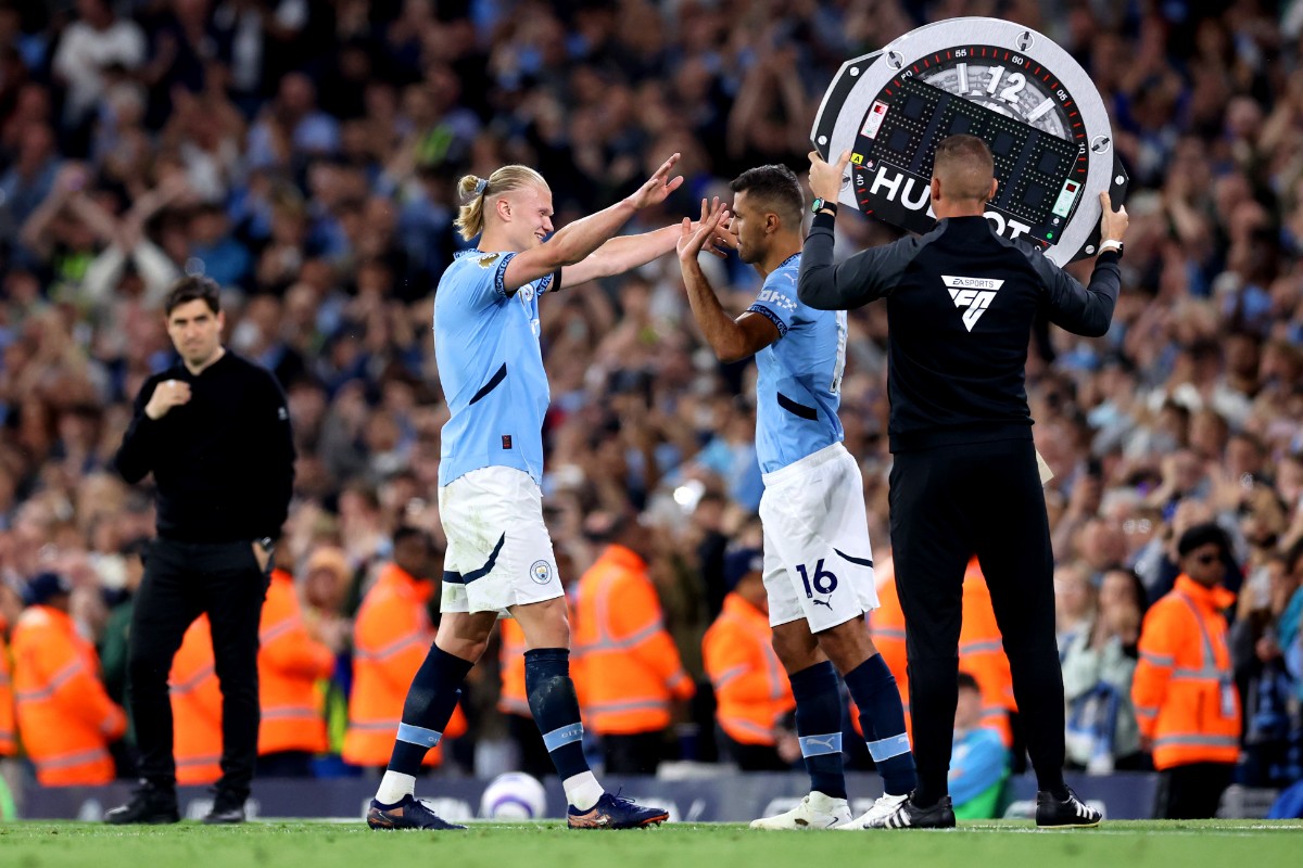 Manchester City's most important player returned to the pitch last night.