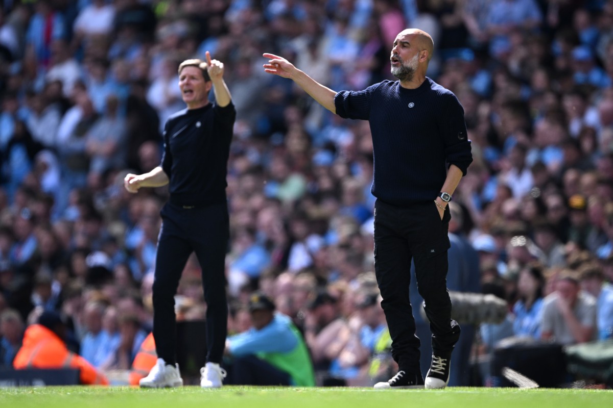 Crystal Palace manager Oliver Glasner is the quality manager.