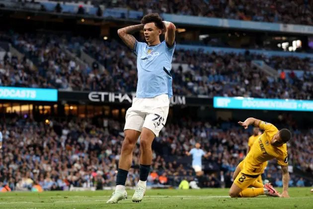 There was a lesson to be learned for Nico O'Reilly during Manchester City's win over Wolves