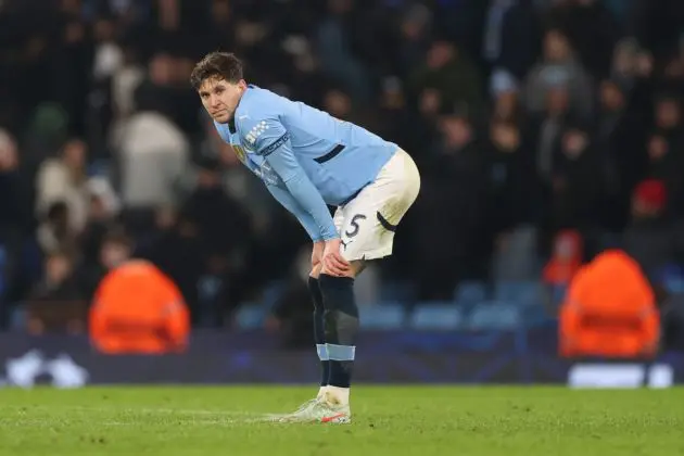 Manchester City may only have one player unavailable for the FA Cup final