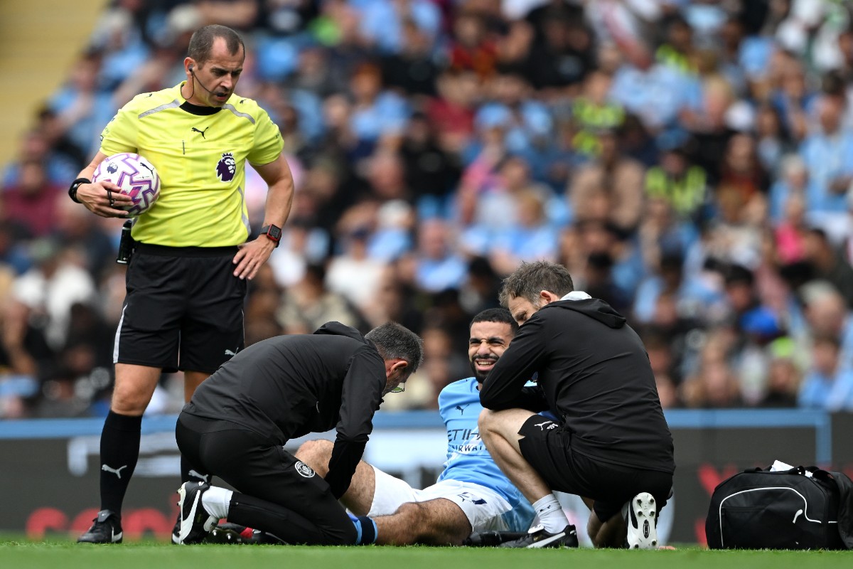 Rayan Ait-Nouri could be available for Manchester City's clash with Brighton