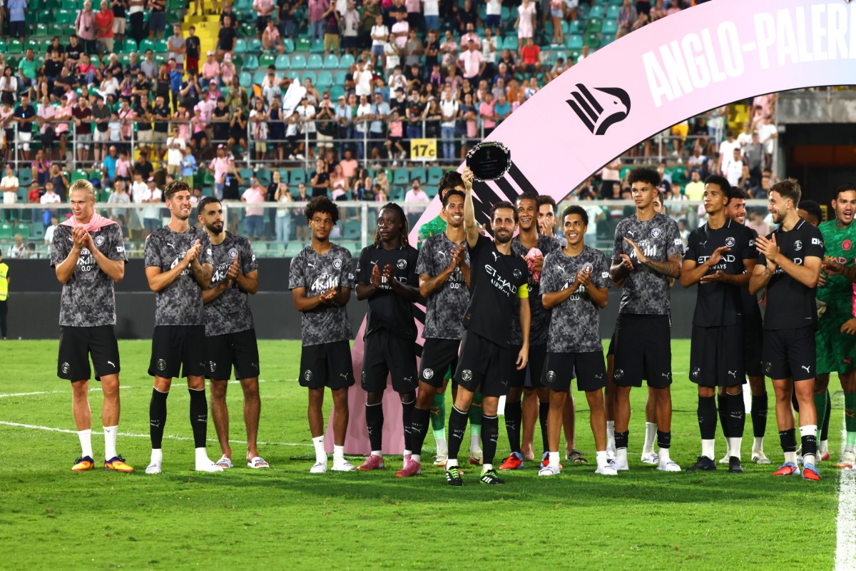 Manchester City 3 Palermo 0: Match report from City's final friendly of their pre-season