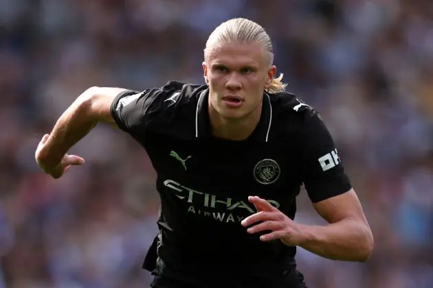Manchester City's most lethal weapon scores five for Norway and looks in ominous form ahead of the derby