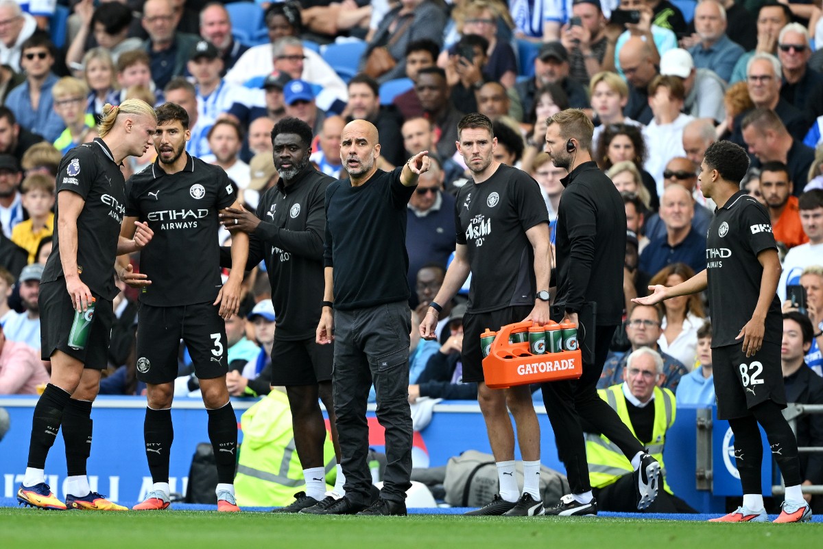 This is a new-look Manchester City team that needs time to develop together
