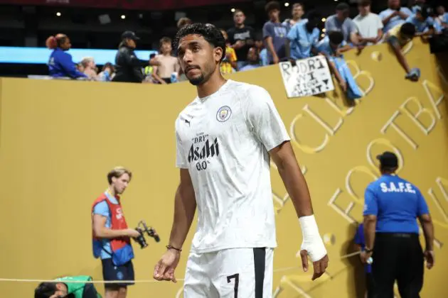 Another player is ruled out of the derby for Manchester City