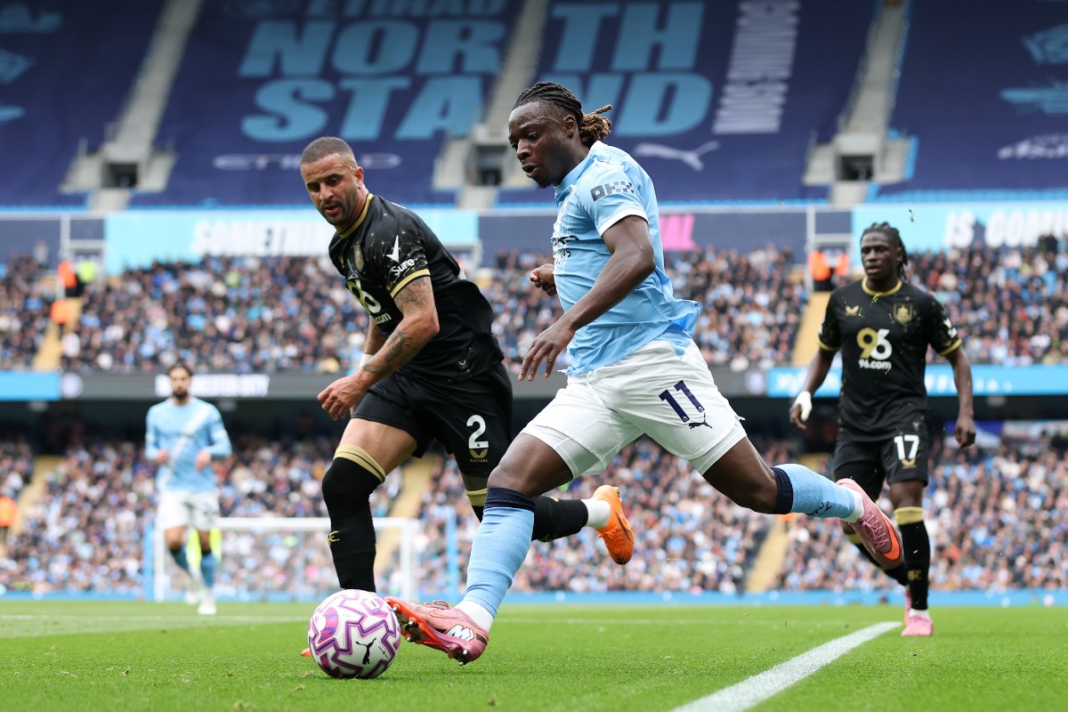 All indications are that a Manchester City winger is taking the next step as a player.