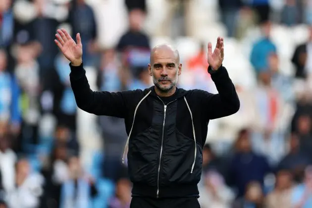 Was a new tactical move from Pep Guardiola on display against Manchester United?
