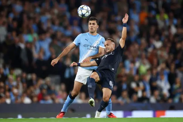 Caution is still needed with the fitness of Manchester City's midfield general