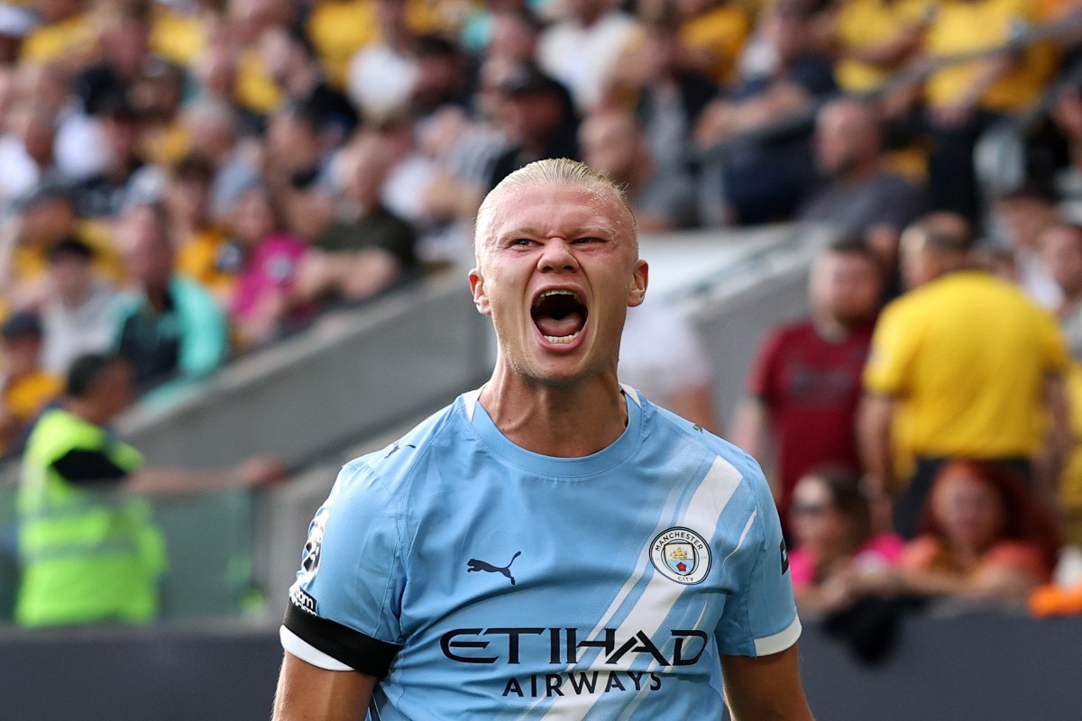 Today is the day for a Manchester City striker to show he's the best in the world