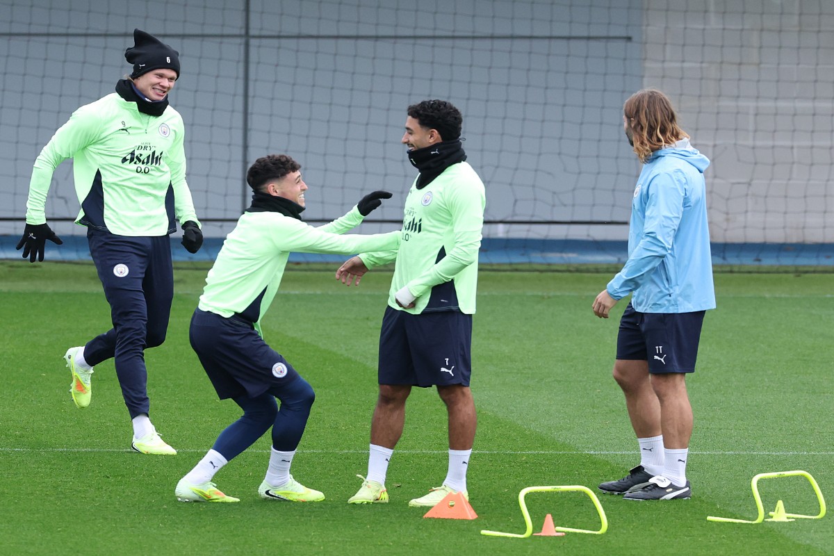 The injury list at Manchester City is dwindling