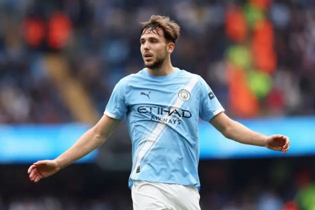 Manchester City now have cover for Rodri but Nico is stll learning his role