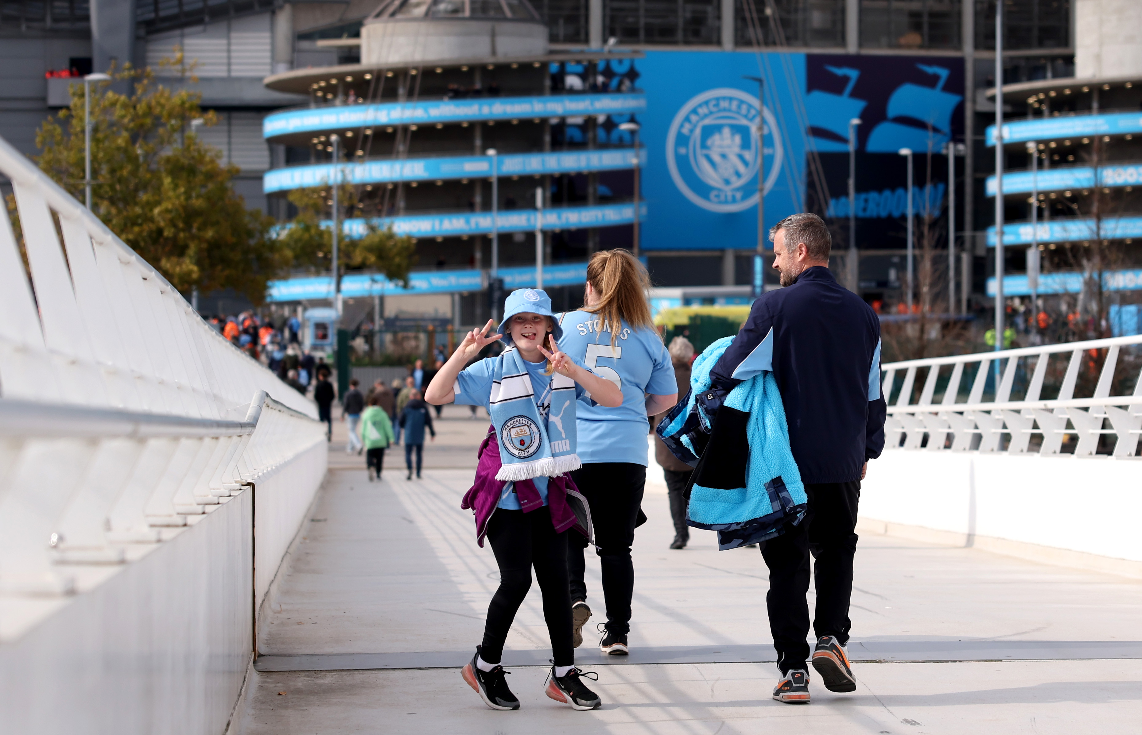 Manchester City and Everton have confirmed their starting lineups ahead of today's match