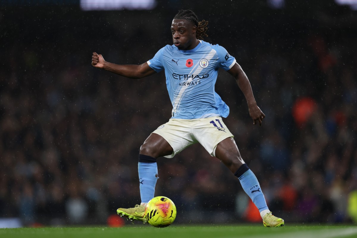 A Manchester City winger is taking giants strides for both club and country