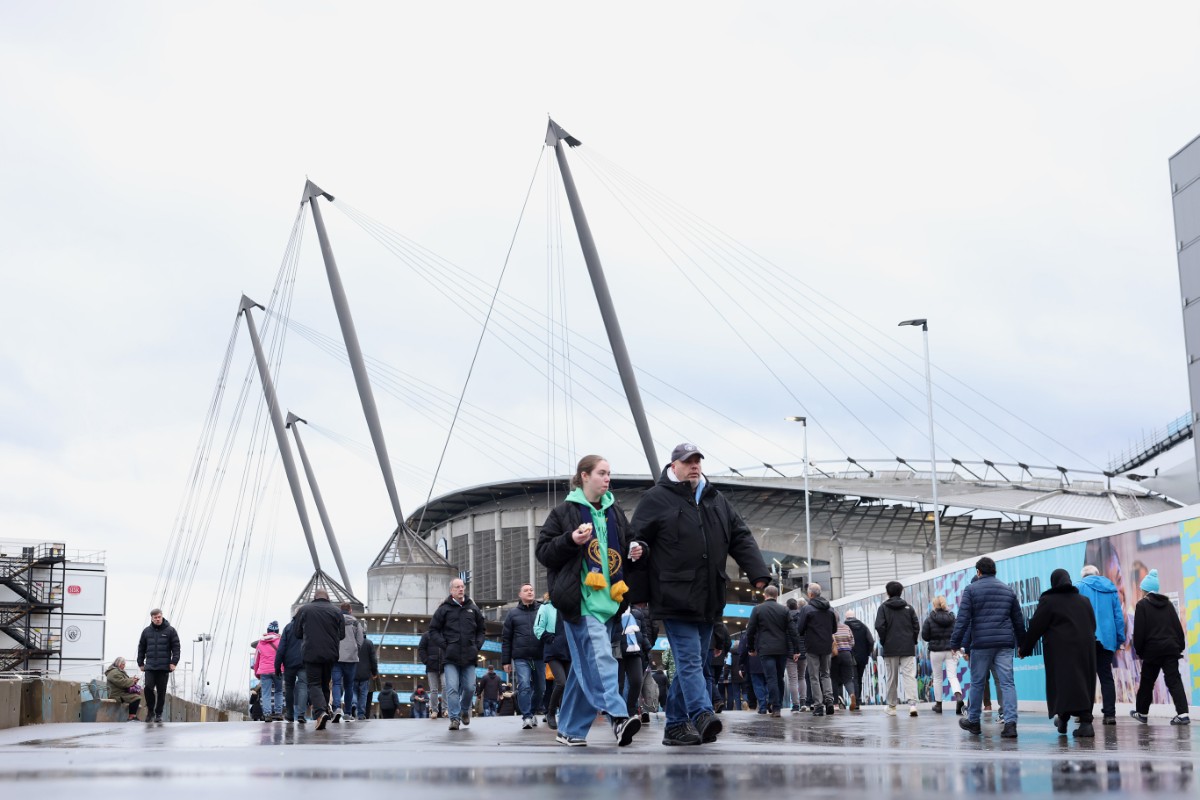 The starting lineups are in ahead of Manchester City's clash with West Ham