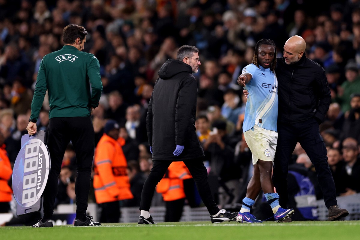 Yet another injury blow sours a great night for Manchester City