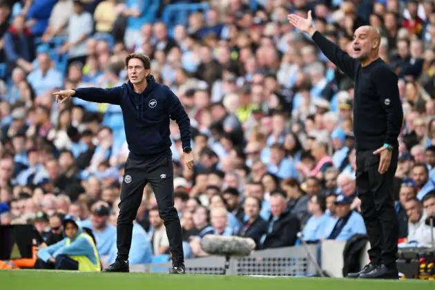 The starting lineups are in as Manchester City prepare to take on Tottenhams
