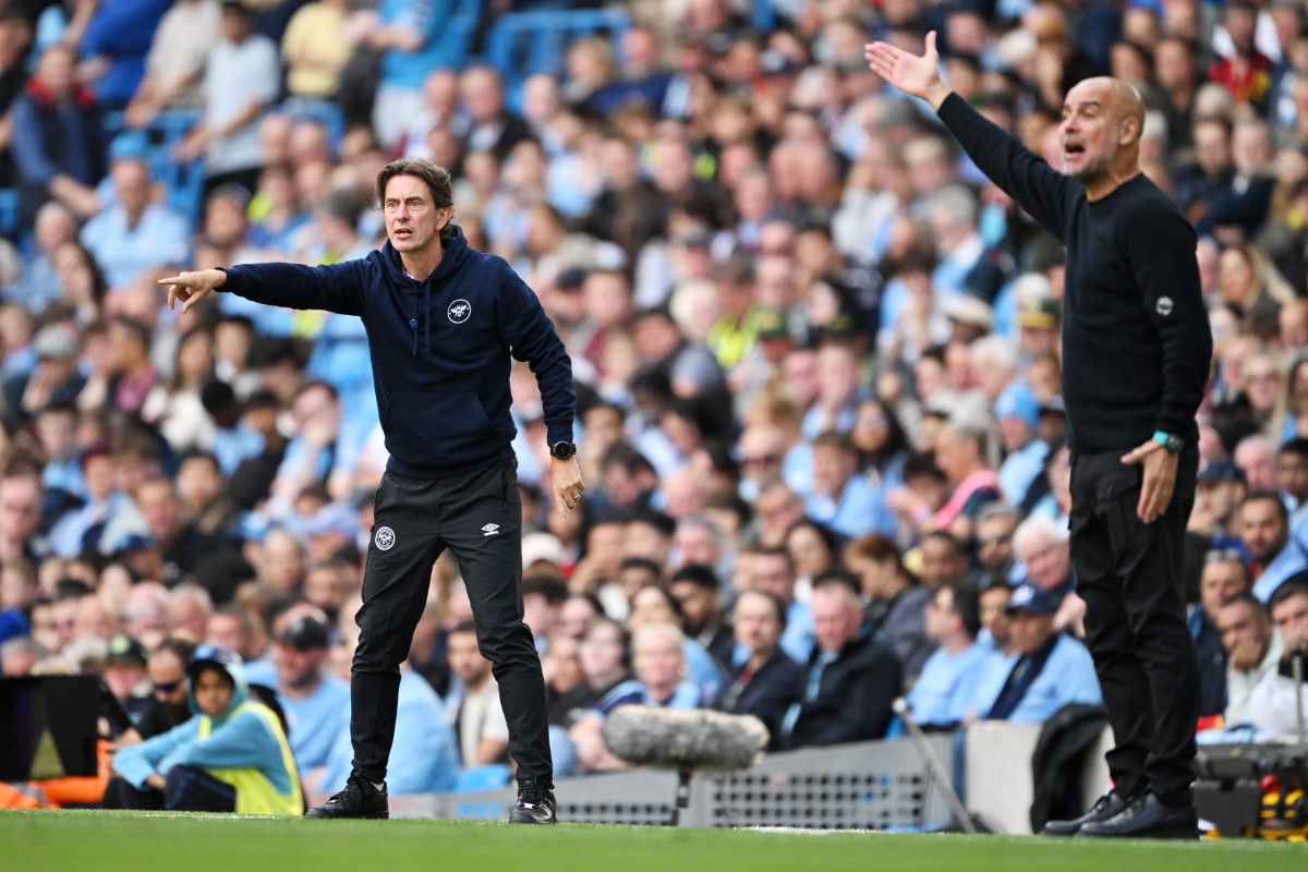 The starting lineups are in as Manchester City prepare to take on Tottenhams