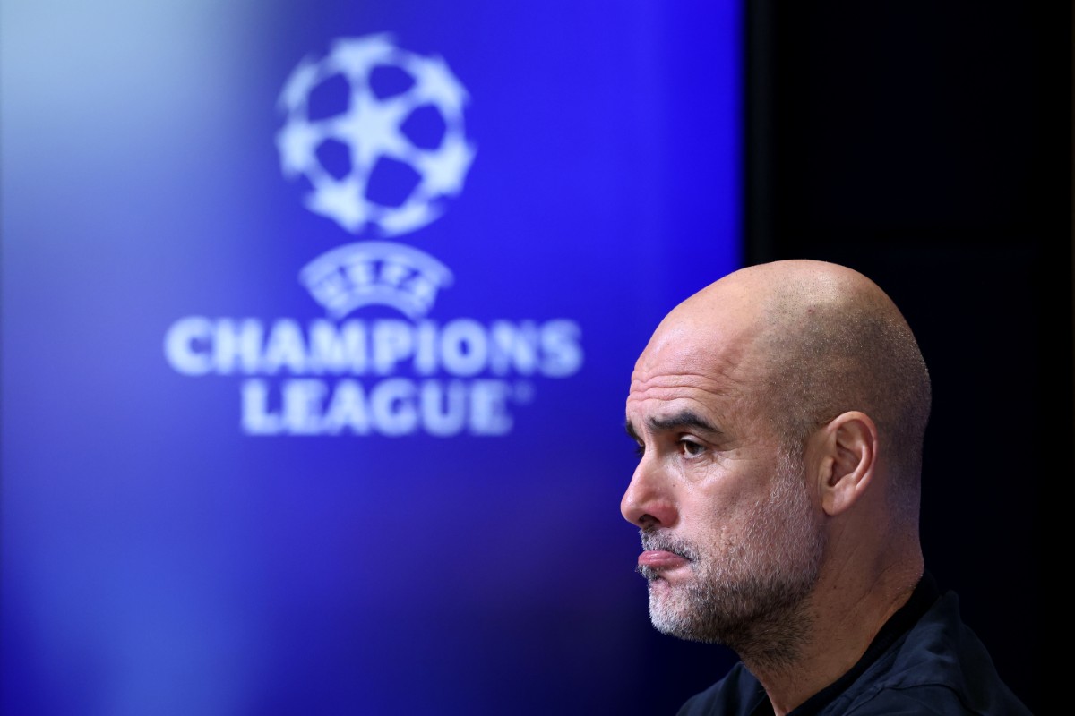 Pep Guardiola pokes fun at Manchester City's spending which seems to save been lost in translation