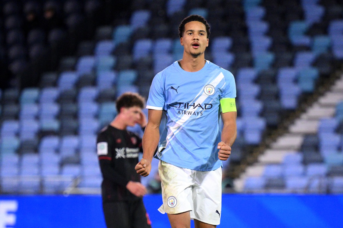 A real opportunity to impress is in front of a Manchester City starlet