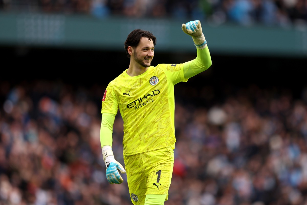 Despite the scenario one Manchester City player is facing, he is putting his best foot forward on the pitch