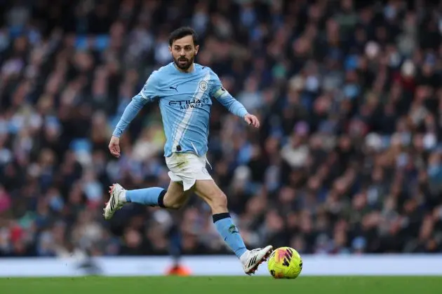 A viable midfield option is available for Pep Guardiola if Bernardo cannot play at Anfield