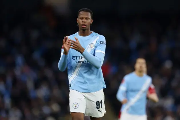 A young centre-back has the ambition and talent to make it at Manchester City