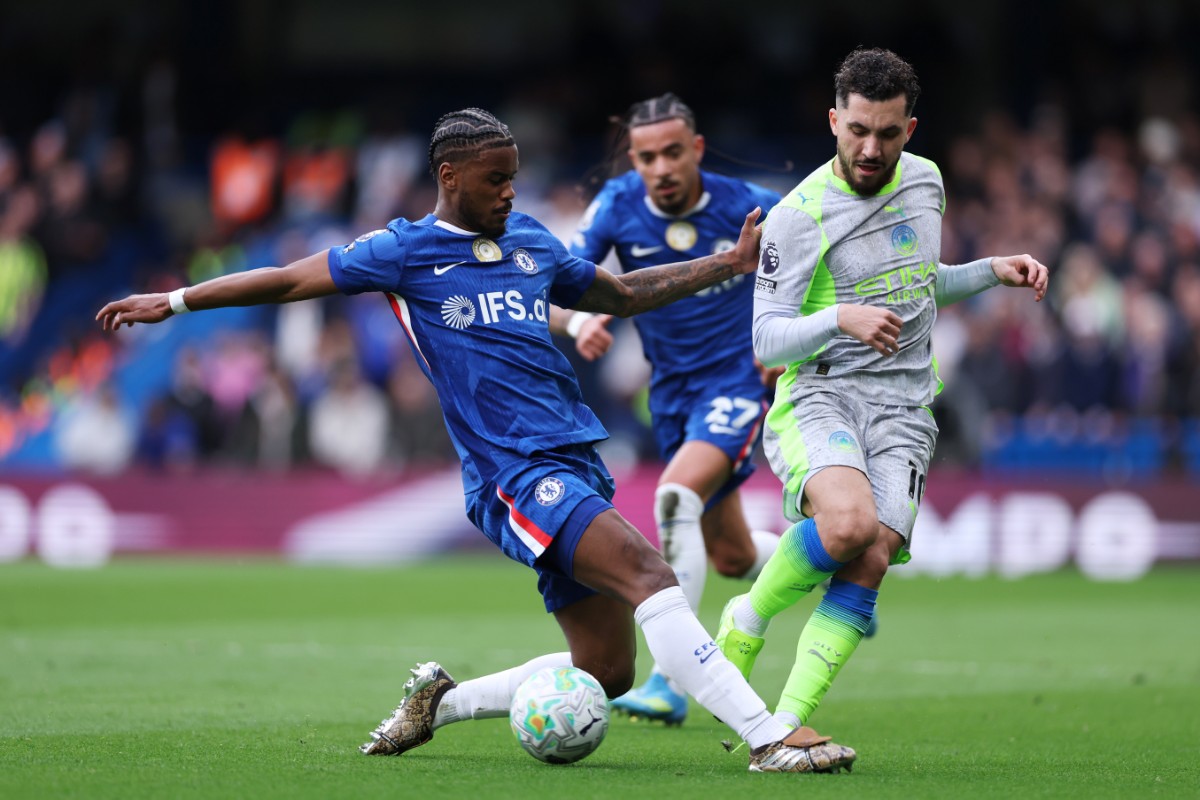 A blistering display from a French international helped Manchester City see off Chelsea at Stamford Bridge