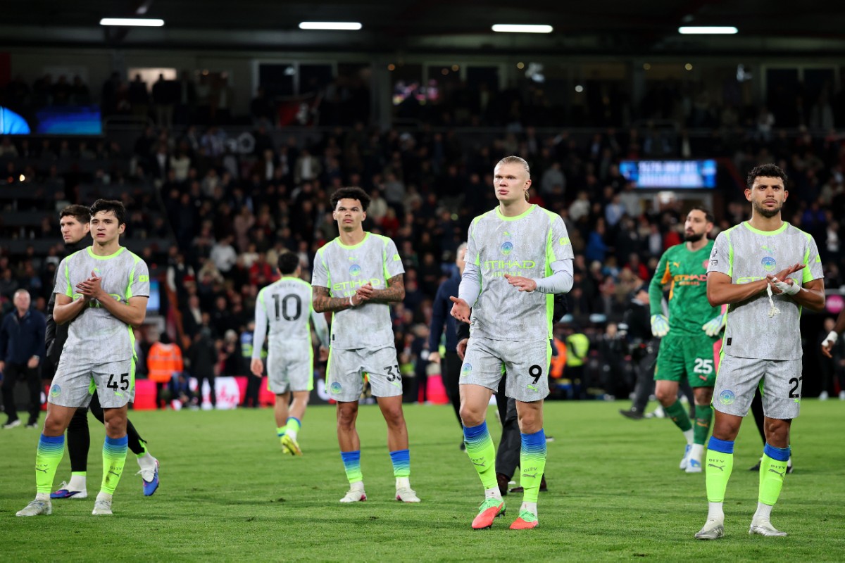 The fight was strong for Manchester City but the body was not as City's tilt bid ended at the Vitality Stadium