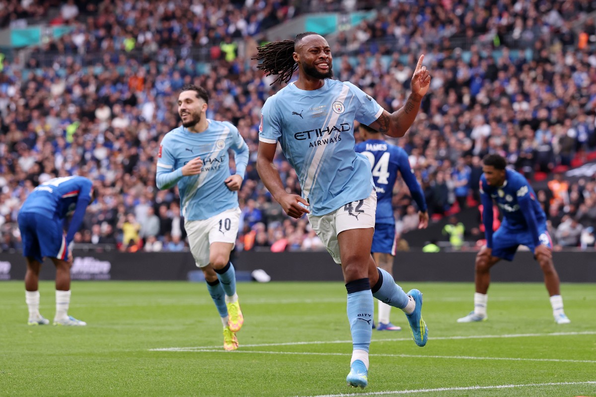 A Manchester City winger had his moment in the FA Cup final against Chelsea