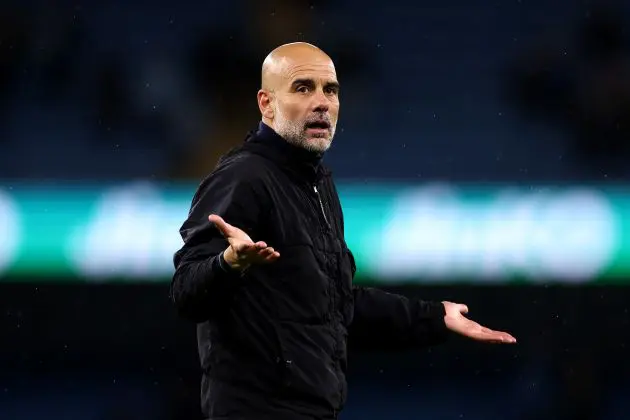 Pep Guardiola provides an answer on his future of today's FA Cup final