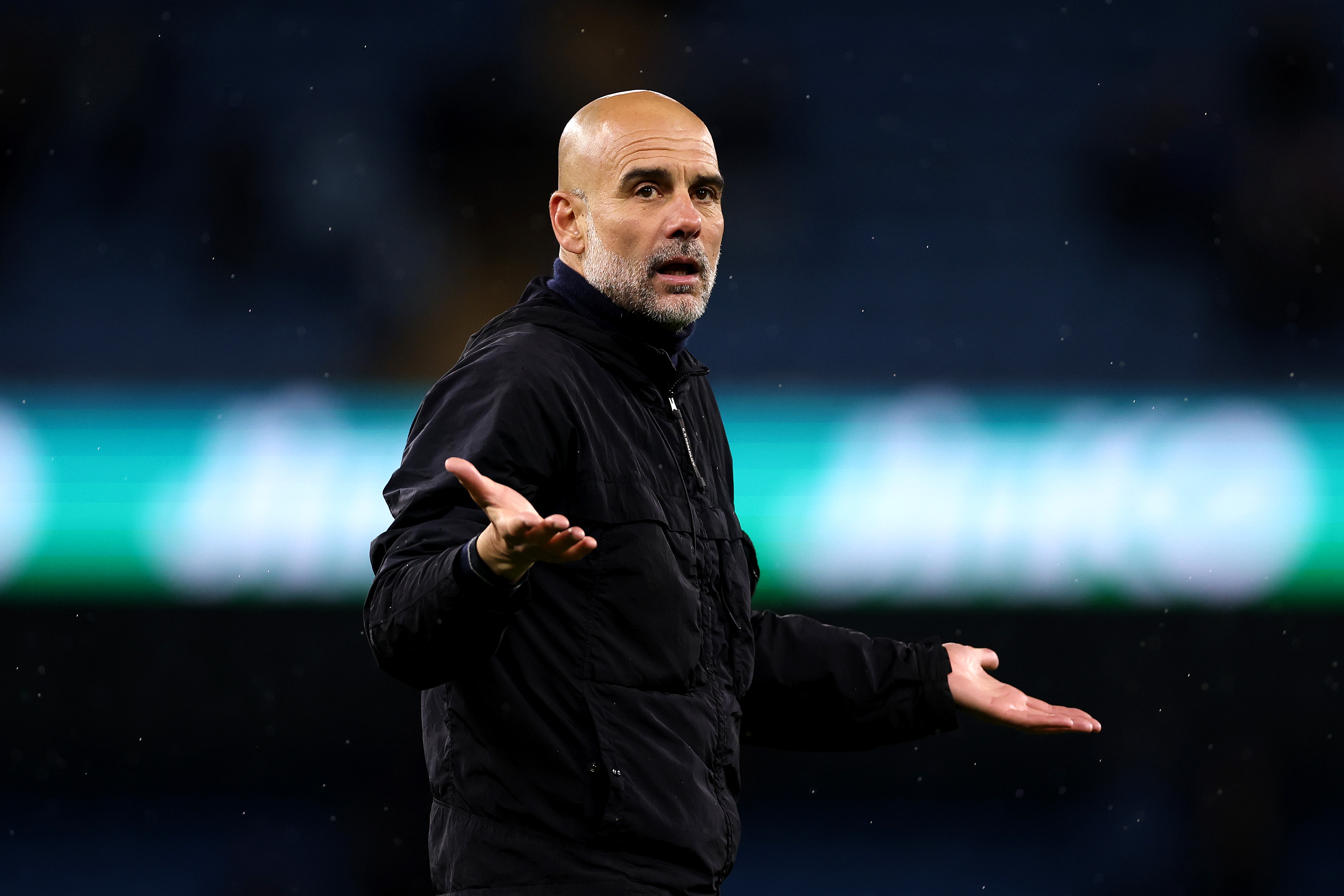 Pep Guardiola provides an answer on his future of today's FA Cup final