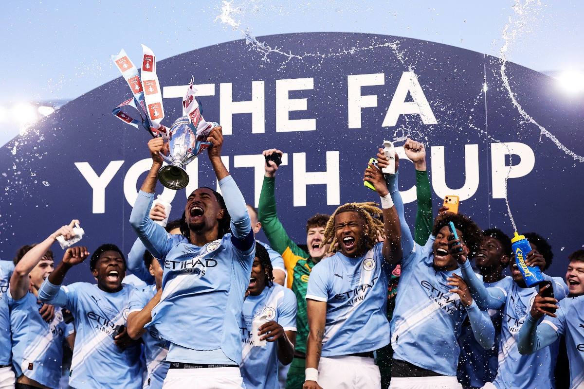 The future is bright at Manchester City as the under-18's dispatch their arch-rivals to claim silverware