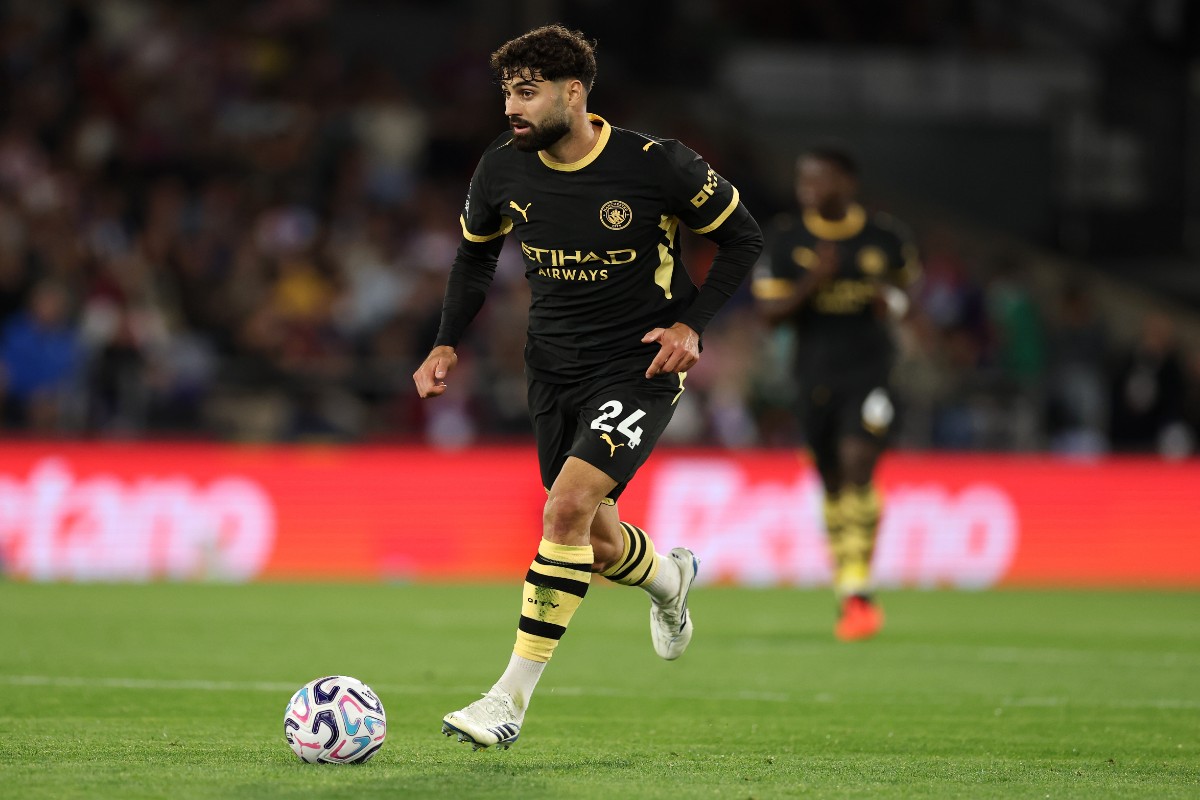There looks to be an area of concern with the form of a Manchester City left-back