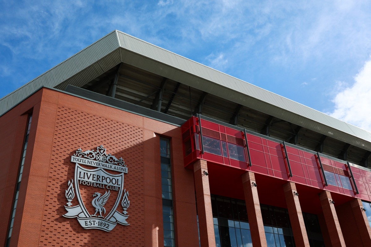 Manchester City and Liverpool have confirmed their starting lineups ahead of today’s match at Anfield