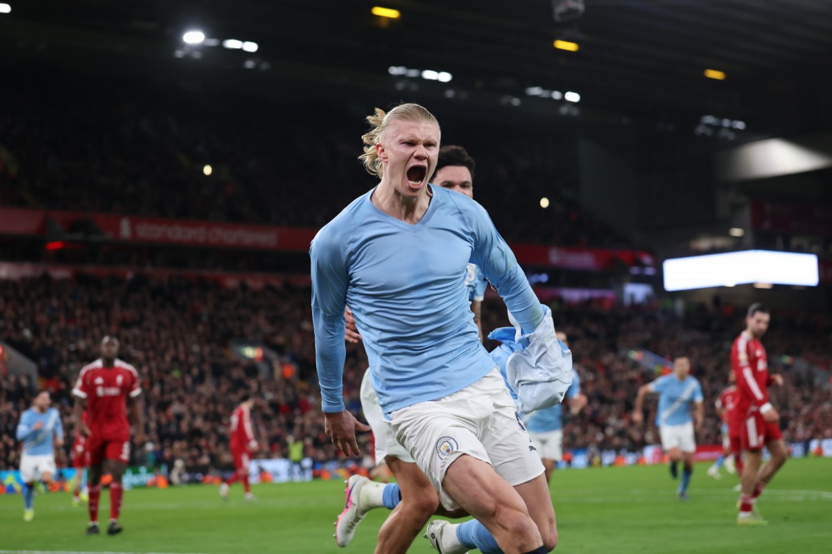 A Manchester City superstar is welcoming what will come at Anfield today